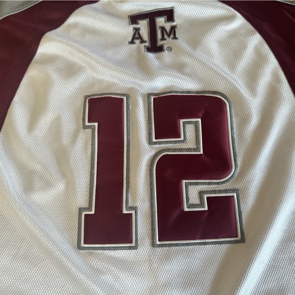 College Equipment Texas A&M Basketball #12 Jersey Size Large - Picture 4 of 8